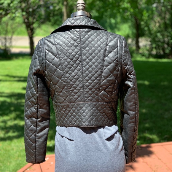 Lipsy Jackets & Coats Lipsy Faux Leather Jacket Poshmark